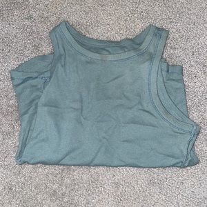 Blue tank top